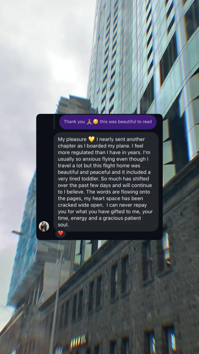 Vādma session review for Clayton Harrop, an Instagram story
