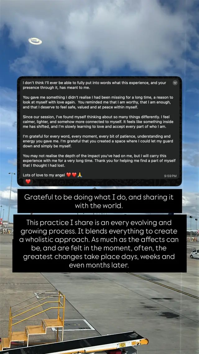 Vādma session review for Clayton Harrop, an Instagram story