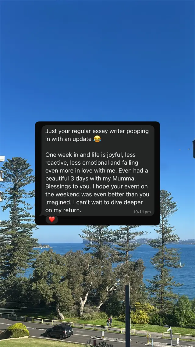 Vādma session review for Clayton Harrop, an Instagram story