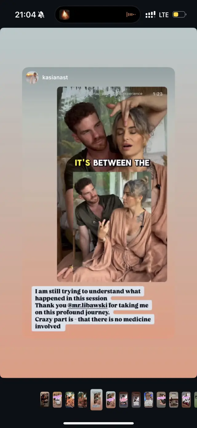 Vādma session review for Kevin Libawski by @kasianast, a written message