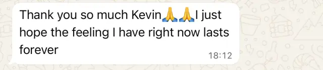 Vādma session review for Kevin Libawski, a written message