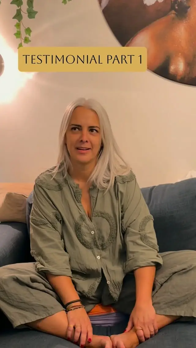 Video review of a Vādma session with Tanja Wilcken, in an Instagram story