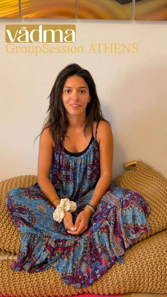 Sonia’s video review of a Vādma session with Tanja Wilcken, in an Instagram story